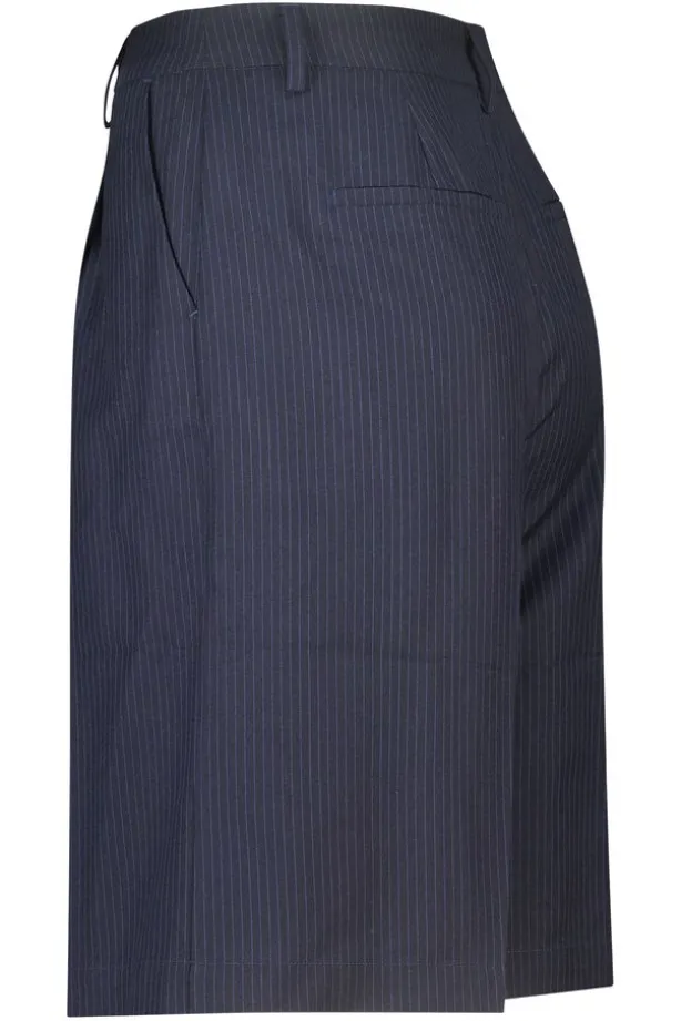 Bermuda Nalia regular loose fit bermuda met medium waist