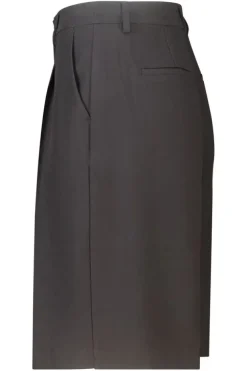 Bermuda Nalia regular loose fit bermuda met medium waist