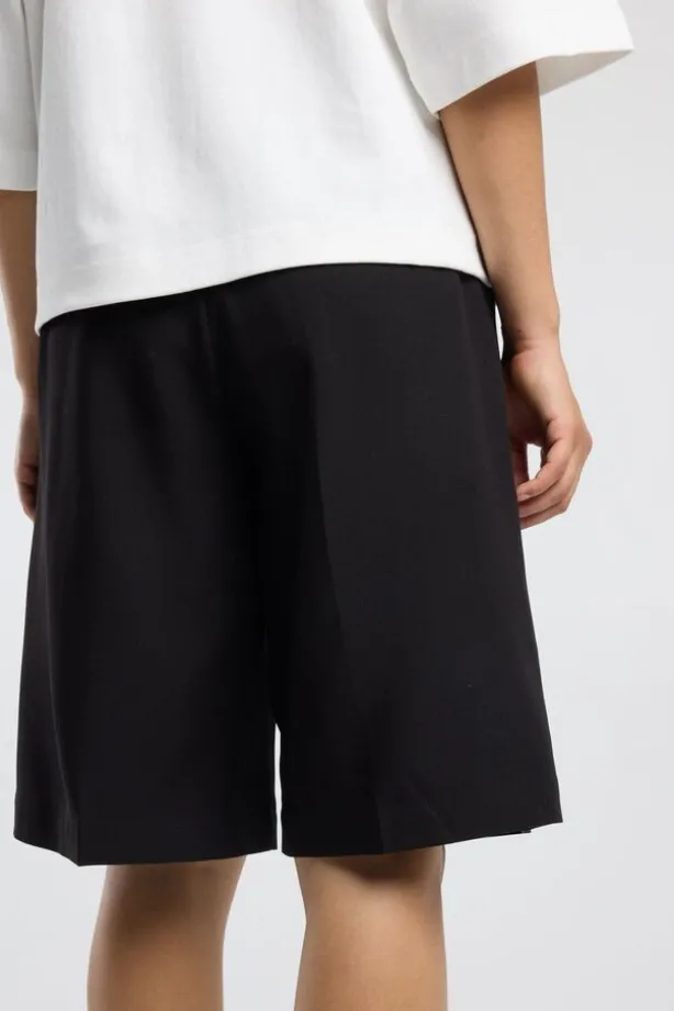 Bermuda Nalia regular loose fit bermuda met medium waist