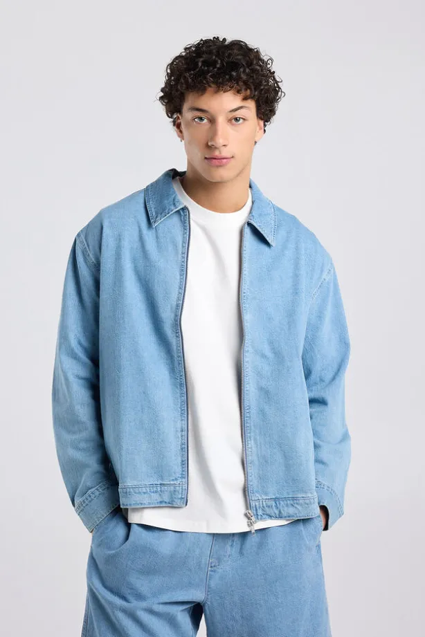 Blazer Bruno blazer met lange mouwen en ritssluiting