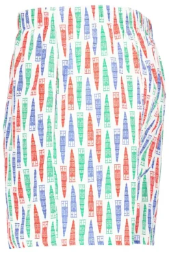 Boxershort Thomas P Groningen Wijdvallende boxer met elastische tailleband en unieke prints geïnspireerd op Groningen
