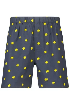 Boxershort Thomas S loose fit boxershort met smileyprint