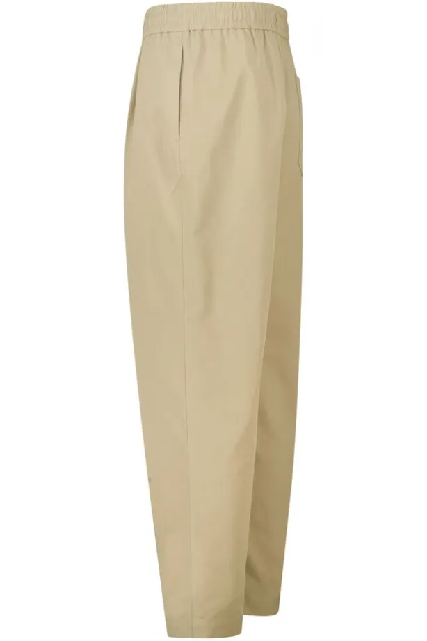 Broek Pierce relaxed tapered fit broek met elastische tailleband