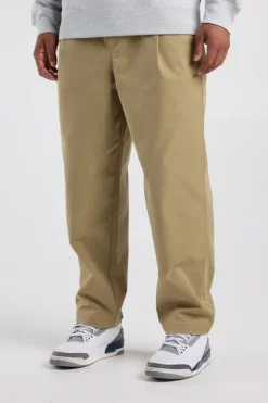 Broek Pierce relaxed tapered fit broek met elastische tailleband
