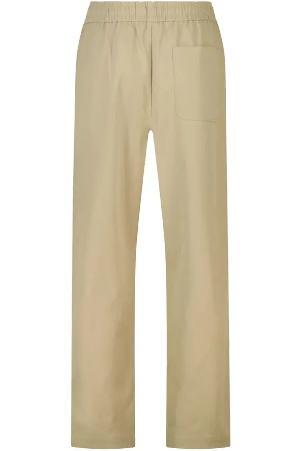 Broek Pierce relaxed tapered fit broek met elastische tailleband