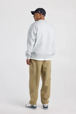 Broek Pierce relaxed tapered fit broek met elastische tailleband