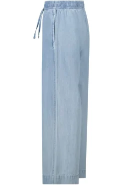 Broek Primrose Jr denim broek met elastische taille en koorden
