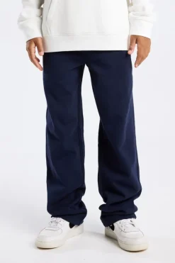 Caiden JR straight joggingspant Joggingspant met badge en trekkoord