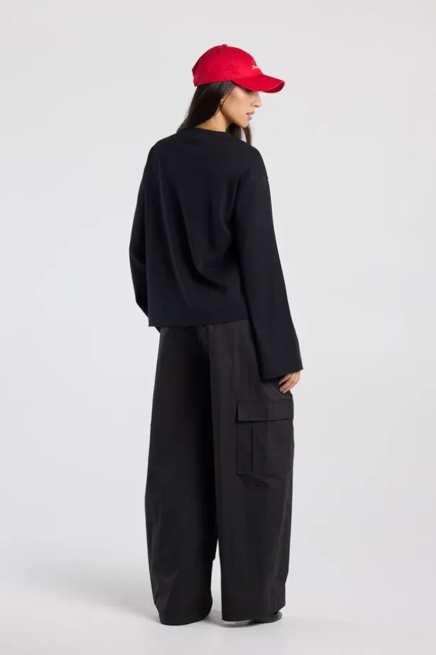 Cargo broek Petra cargo broek met wijde pijpen
