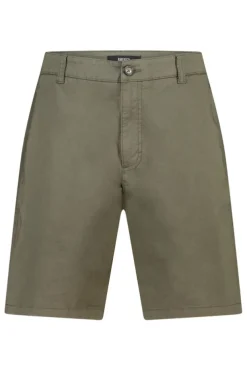 Chino short Niels regular fit met paspelzakken achter