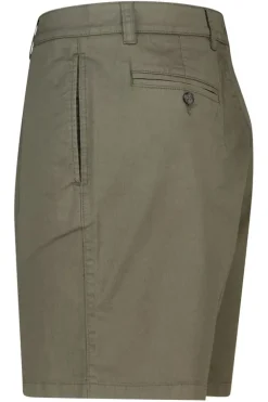 Chino short Niels regular fit met paspelzakken achter