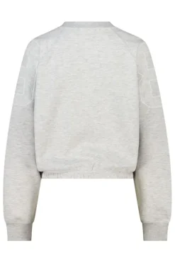 Crewneck sweater Sanny oversized crewneck met elastische zoom