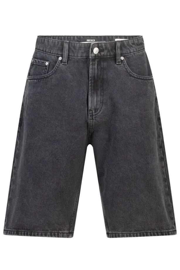 Denim short Nate relaxed fit met 5-pocket design