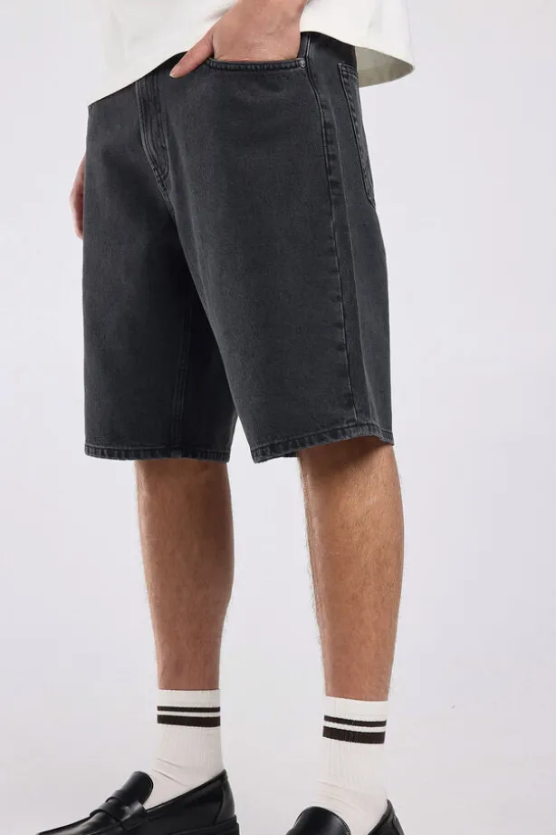 Denim short Nate relaxed fit met 5-pocket design