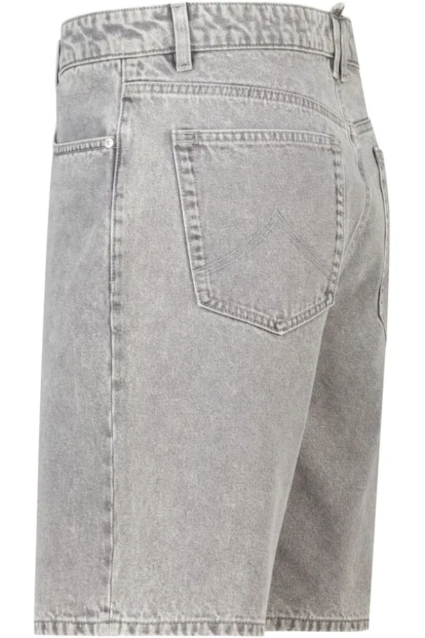 Denim short Nate relaxed fit met 5-pocket design