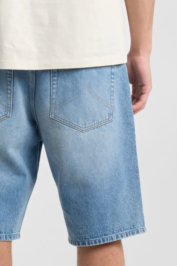Denim short Nate relaxed fit met 5-pocket design