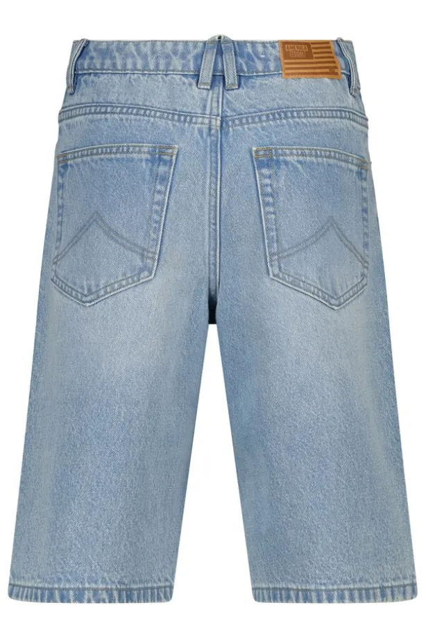 Denim short Nolan Jr baggy denim met elastische taille