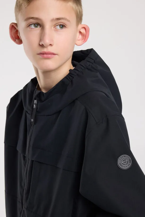 Hooded bomber Jarrell JR hooded bomberjack met borst en binnenzak