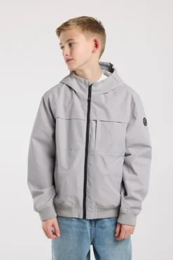 Hooded bomber Jarrell JR hooded bomberjack met borst en binnenzak