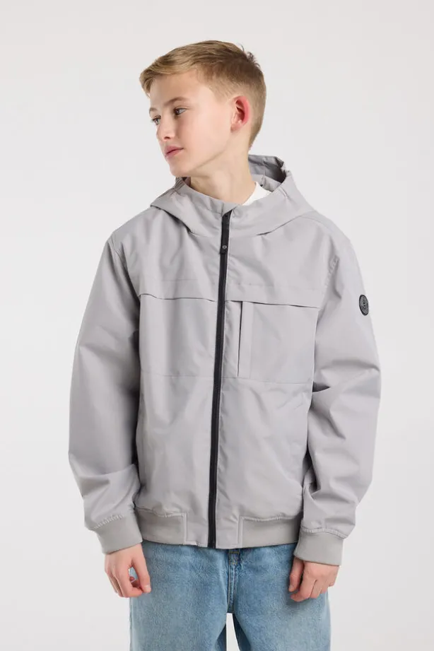Hooded bomber Jarrell JR hooded bomberjack met borst en binnenzak