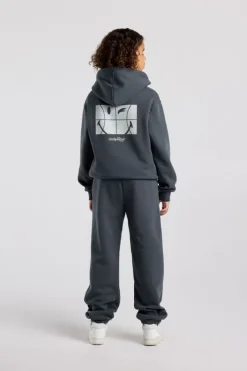 Hoodie Scout Jr relaxed fit Smileyworld™ hoodie met borduring