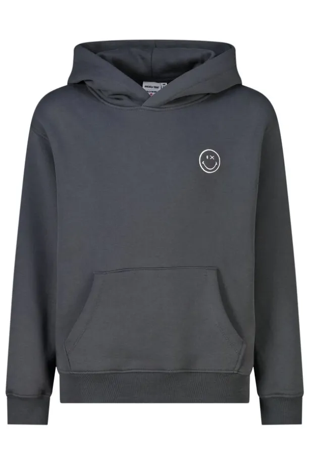 Hoodie Scout Jr relaxed fit Smileyworld™ hoodie met borduring