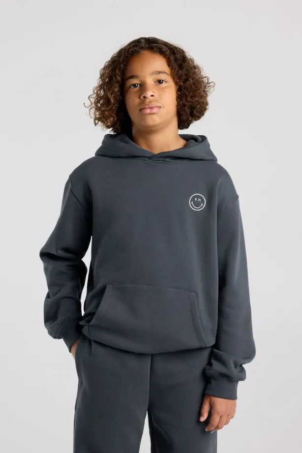 Hoodie Scout Jr relaxed fit Smileyworld™ hoodie met borduring