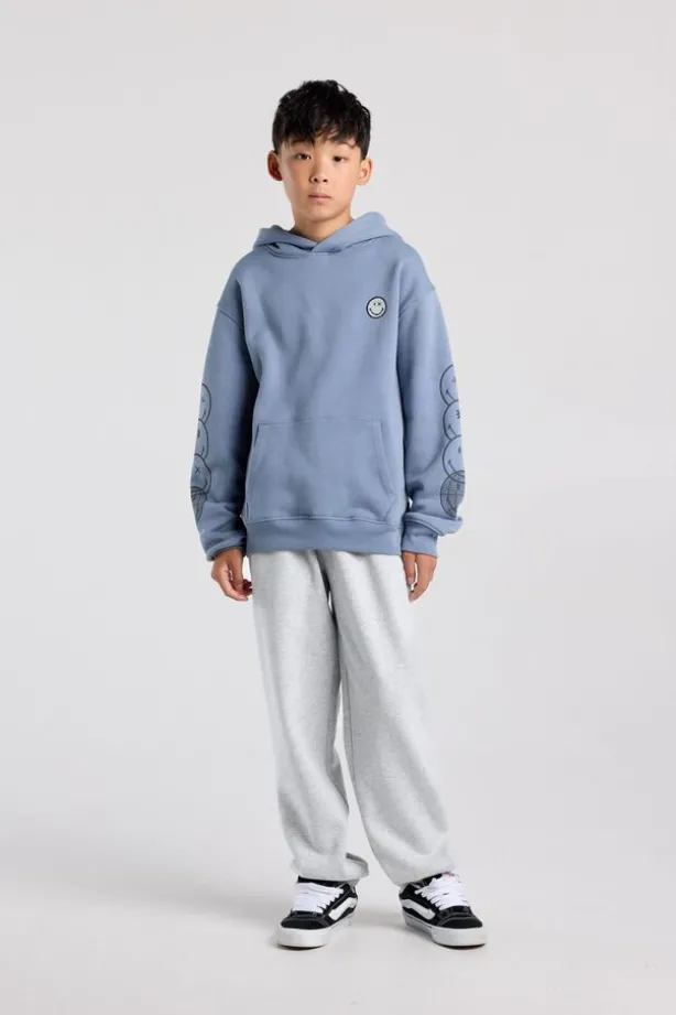 Hoodie Scout Jr relaxed fit Smileyworld™ hoodie met borduring