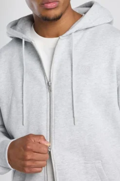 Hoodie Sealey Full Zip Zip hoodie met kangoeroezakken en tonale logopatch