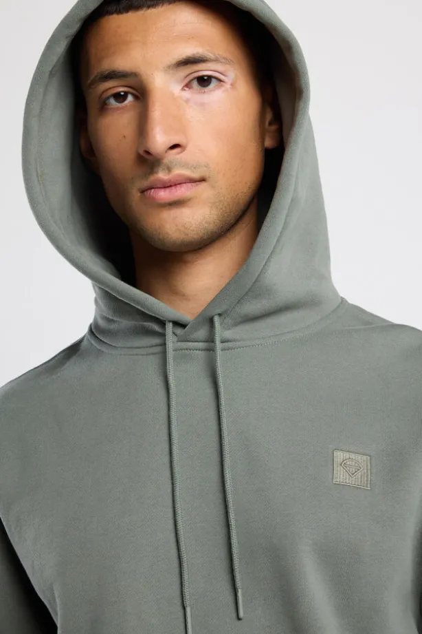 Hoodie Sealey Relaxed fit hoodie met kangoeroezak en tonale patch