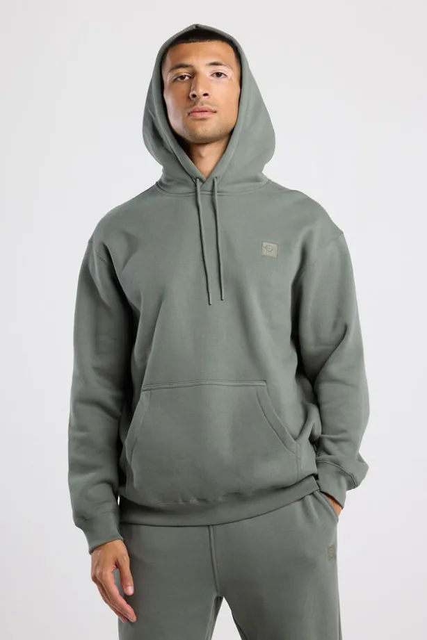 Hoodie Sealey Relaxed fit hoodie met kangoeroezak en tonale patch