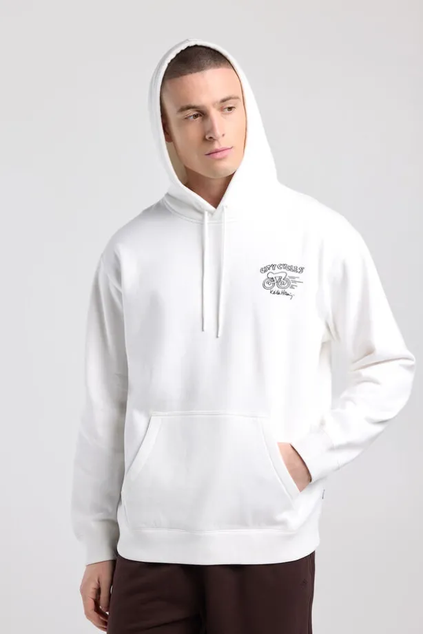 Hoodie Sparks Hood Hoodie met Keith Haring print