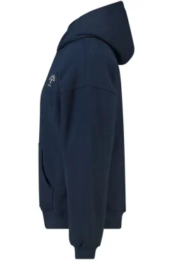 Hoodie Stan loose fit hoodie met chest embroidery