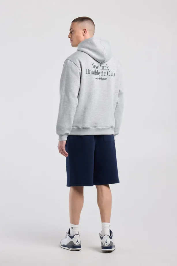Hoodie Stenrelaxed fit hoodie van Lazy & Broke
