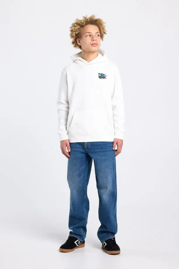 Hoodie Storm JR Hoodie met keith haring borduursel voor en achter