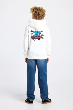 Hoodie Storm JR Hoodie met keith haring borduursel voor en achter