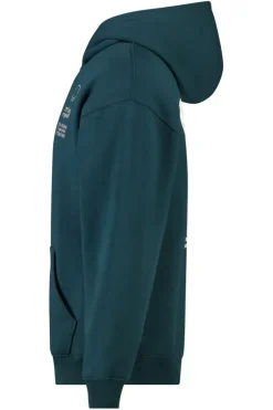 Hoodie Stuss relaxed fit hoodie met Smiley ™ artwork
