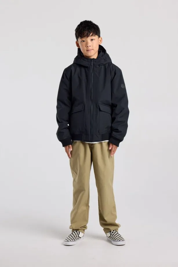 Jacket Jeffe Jr gevoerde bomber jacket met capuchon