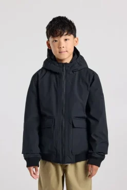 Jacket Jeffe Jr gevoerde bomber jacket met capuchon