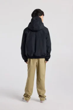 Jacket Jeffe Jr gevoerde bomber jacket met capuchon