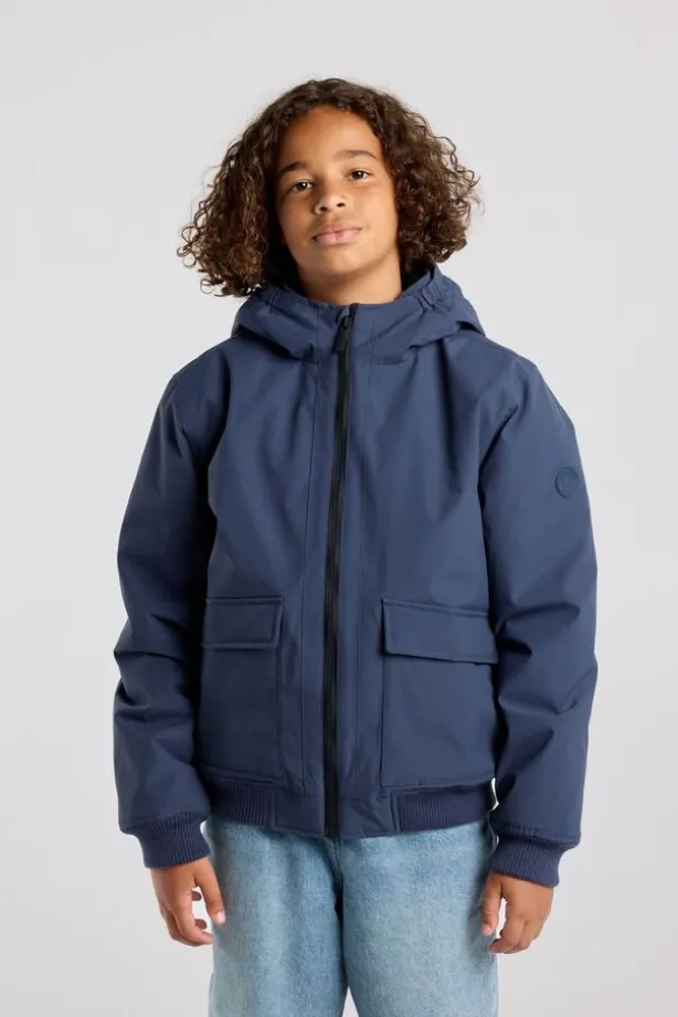 Jacket Jeffe Jr gevoerde bomber jacket met capuchon