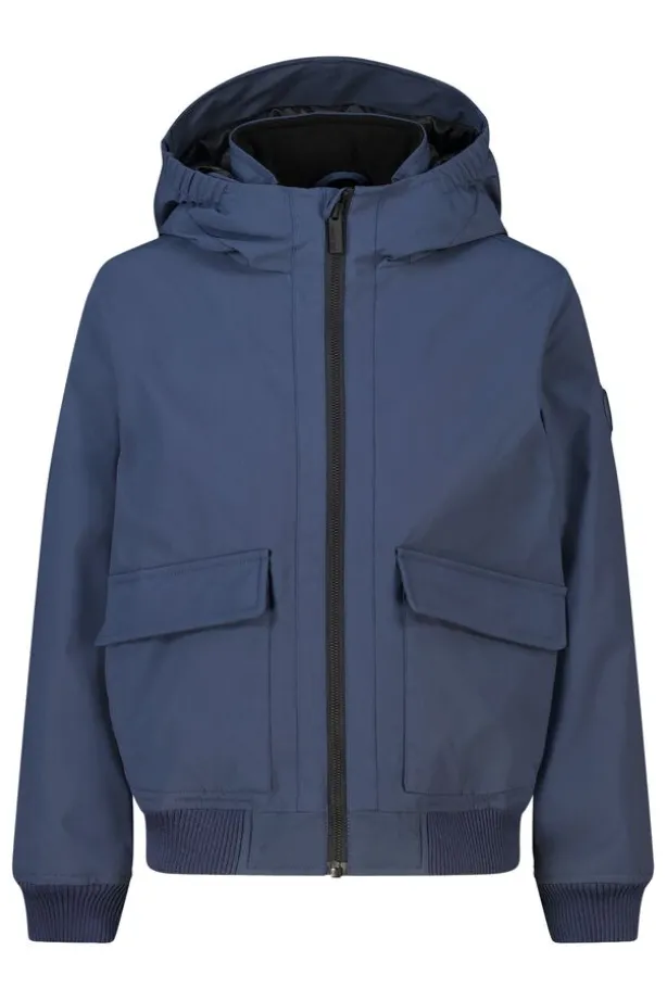 Jacket Jeffe Jr gevoerde bomber jacket met capuchon