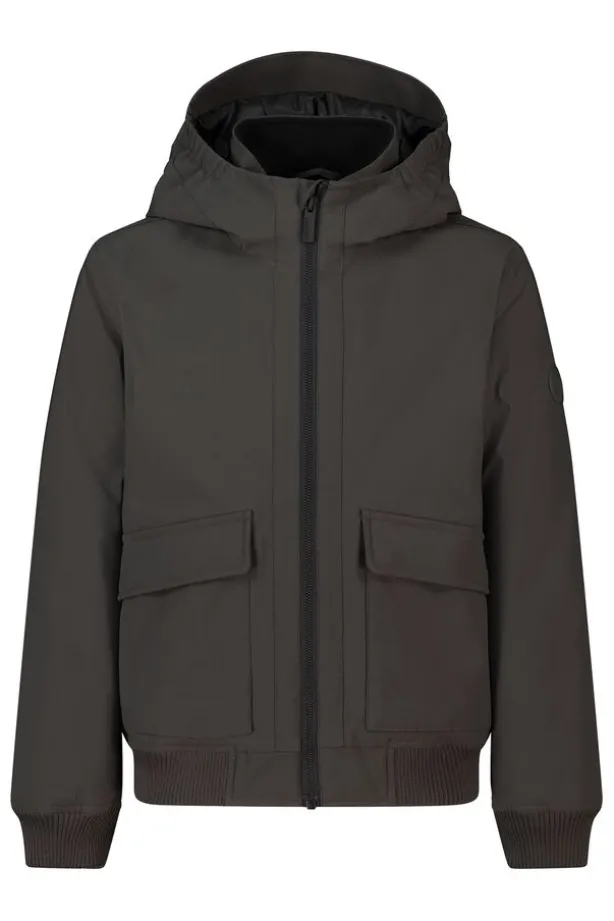 Jacket Jeffe Jr gevoerde bomber jacket met capuchon