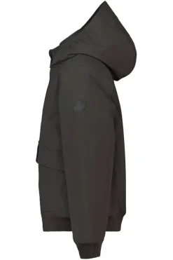 Jacket Jeffe Jr gevoerde bomber jacket met capuchon