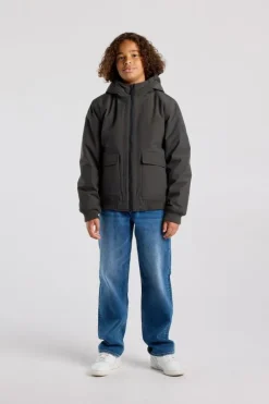 Jacket Jeffe Jr gevoerde bomber jacket met capuchon