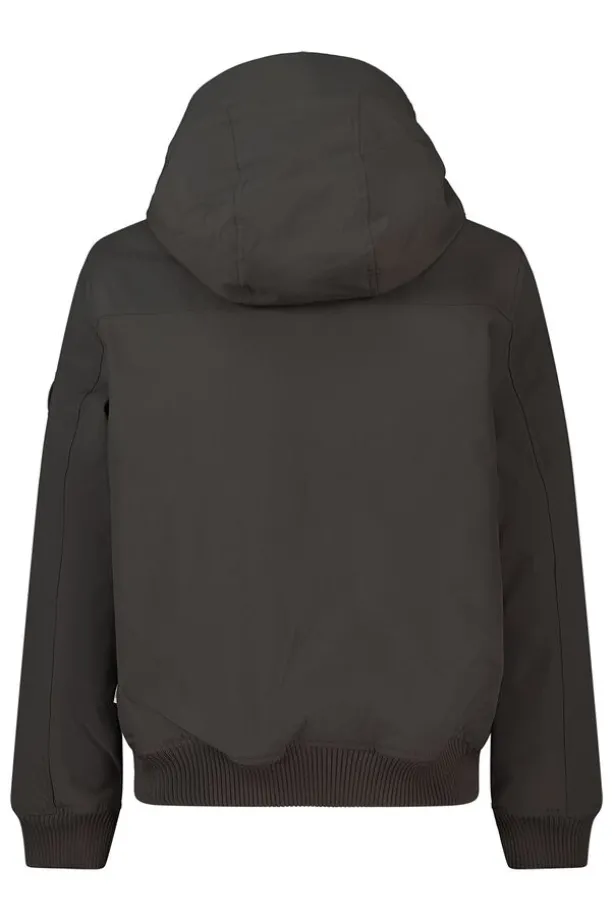 Jacket Jeffe Jr gevoerde bomber jacket met capuchon