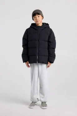 Jas Jacco Jr puffer jas met capuchon