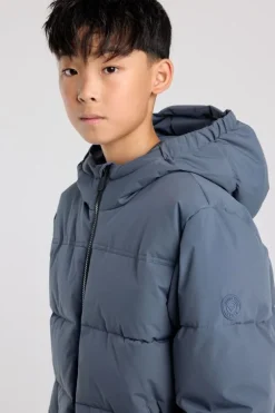 Jas Jacco Jr puffer jas met capuchon
