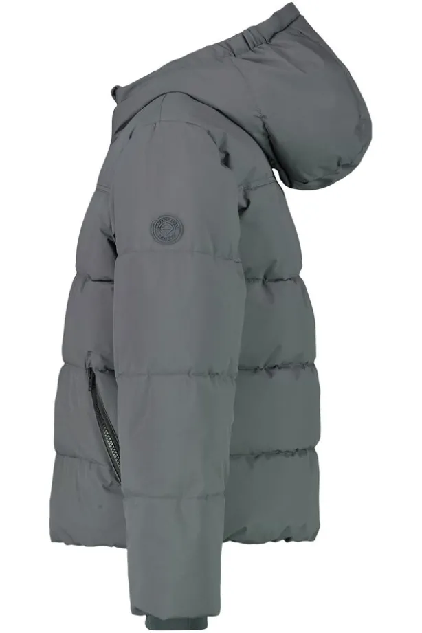 Jas Jacco Jr puffer jas met capuchon