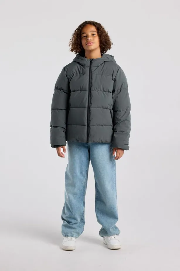 Jas Jacco Jr puffer jas met capuchon